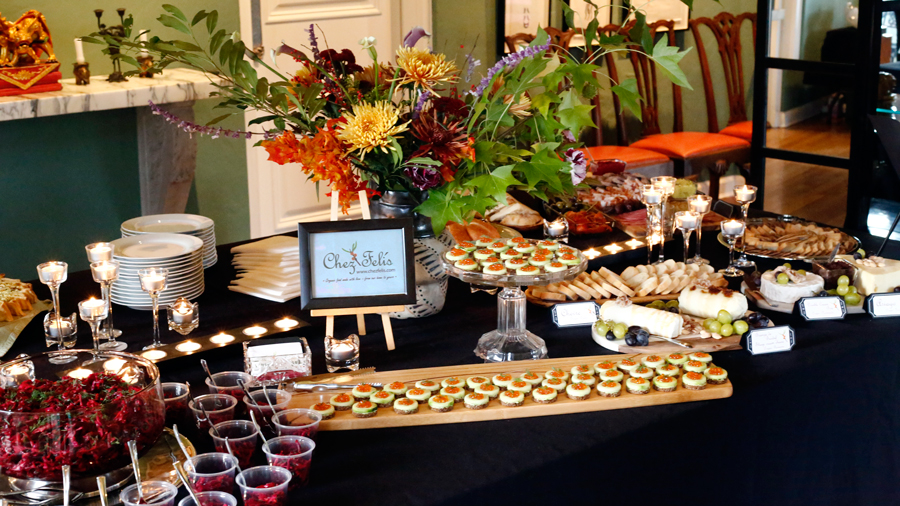 Dinner party at a Historic Arroyo house